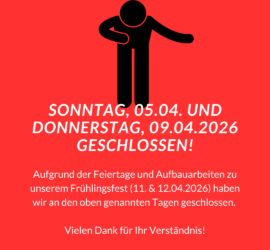 Person verbeugt sich über Tierheim Siegen Schließungstermine und Aushang.