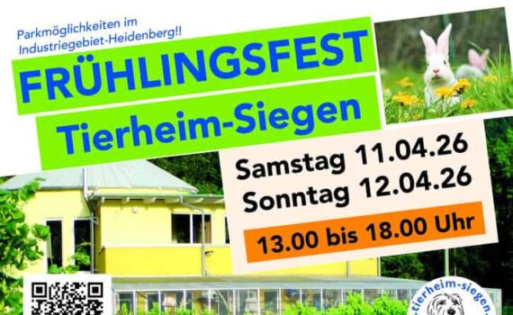 🌷 Frühlingsfest im Tierheim Siegen 🐾