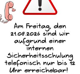 Tierheim Siegen: Telefonisch nur bis 12 Uhr, 21.08.2026.